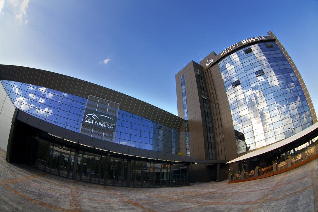 Hotel Russia Skopje Bagian luar foto